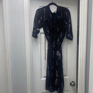 eShakti Elegant Black Dress